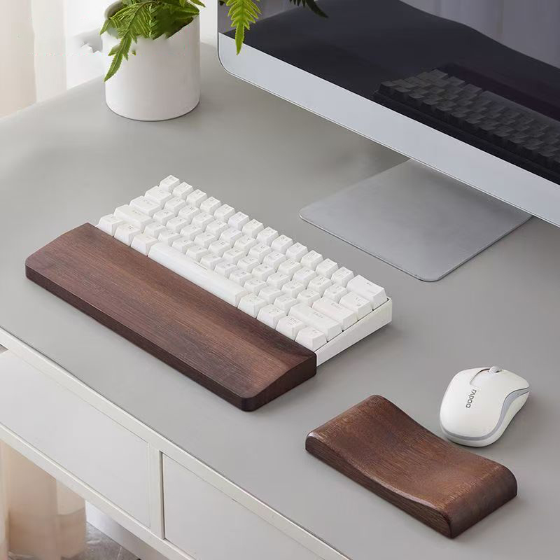 For Mechanical Keyboard Bamboo - огляд і ціна Wrist Rest Wood