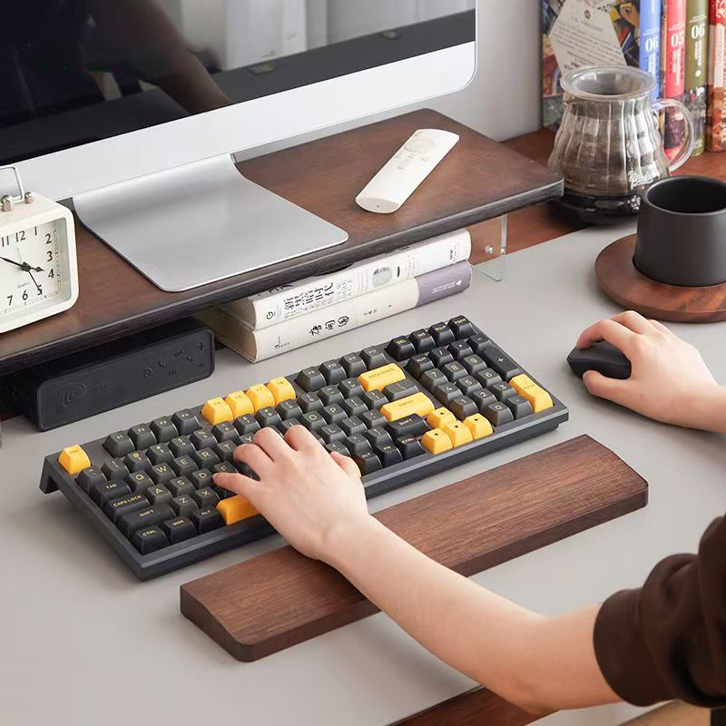 For Mechanical Keyboard Bamboo - огляд і ціна Wrist Rest Wood