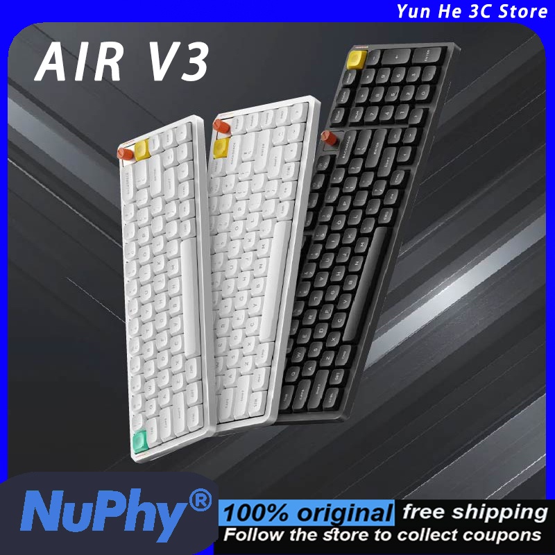 NuPhy Air V3 Low Profile Mecha - огляд і ціна Gaming Keyboard That Is Quiet