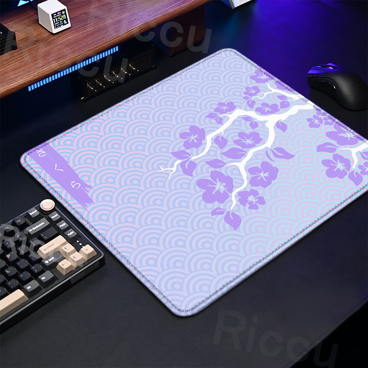 Purple Sakura Table Pad Gaming - огляд і ціна Gaming Keyboard Brand