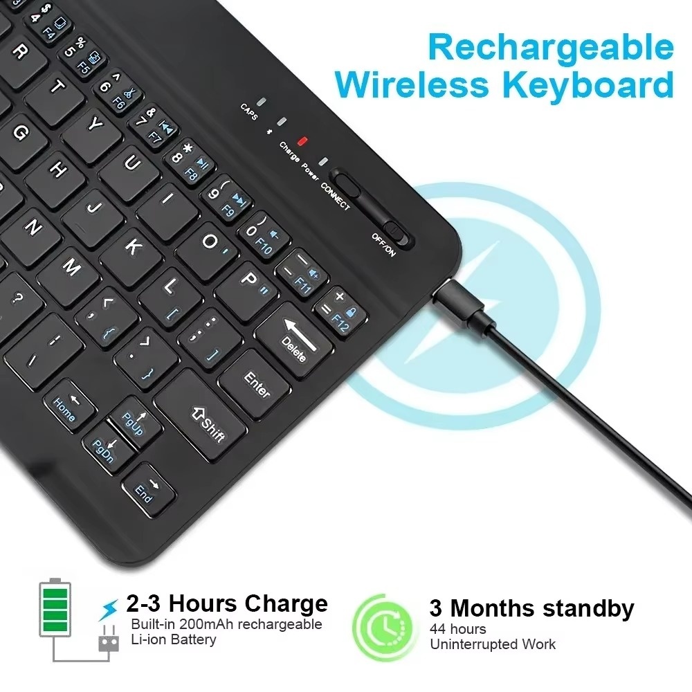Bluetooth 5.0 Wireless Keyboar - огляд і ціна Gaming Keyboard Bluetooth