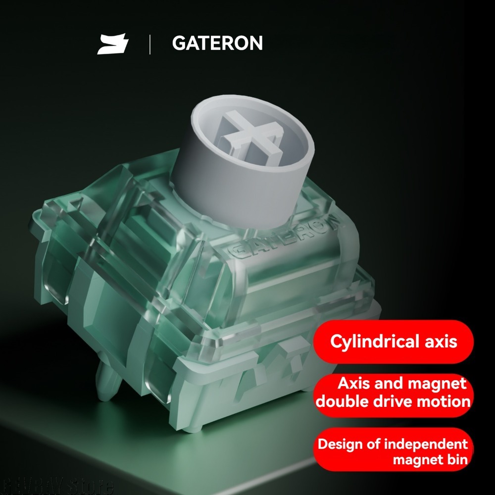 GATERON Magnetic Jade Ultra Sw - огляд і ціна Gaming Keyboard Hall Effect Switches