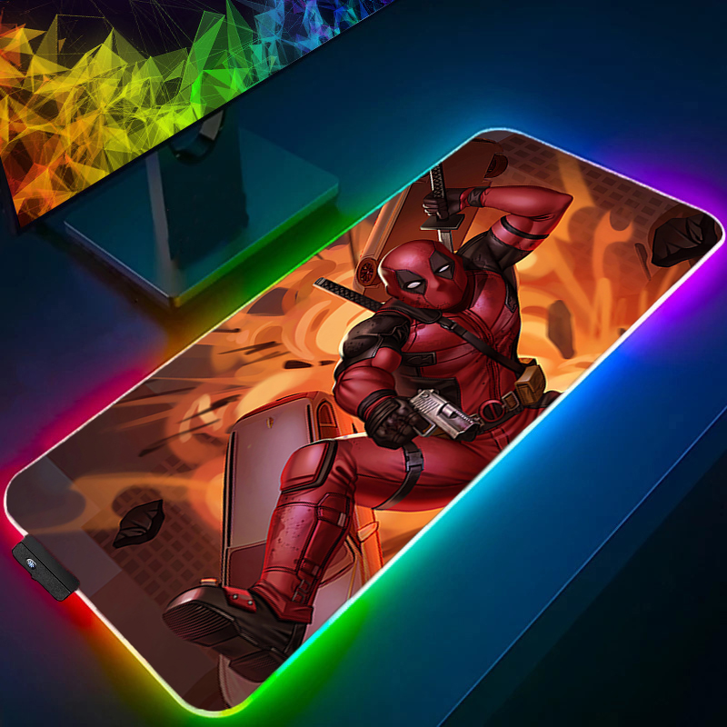 LED Mouse Pad Gaming Backlight - огляд і ціна Gaming Keyboard No Rgb