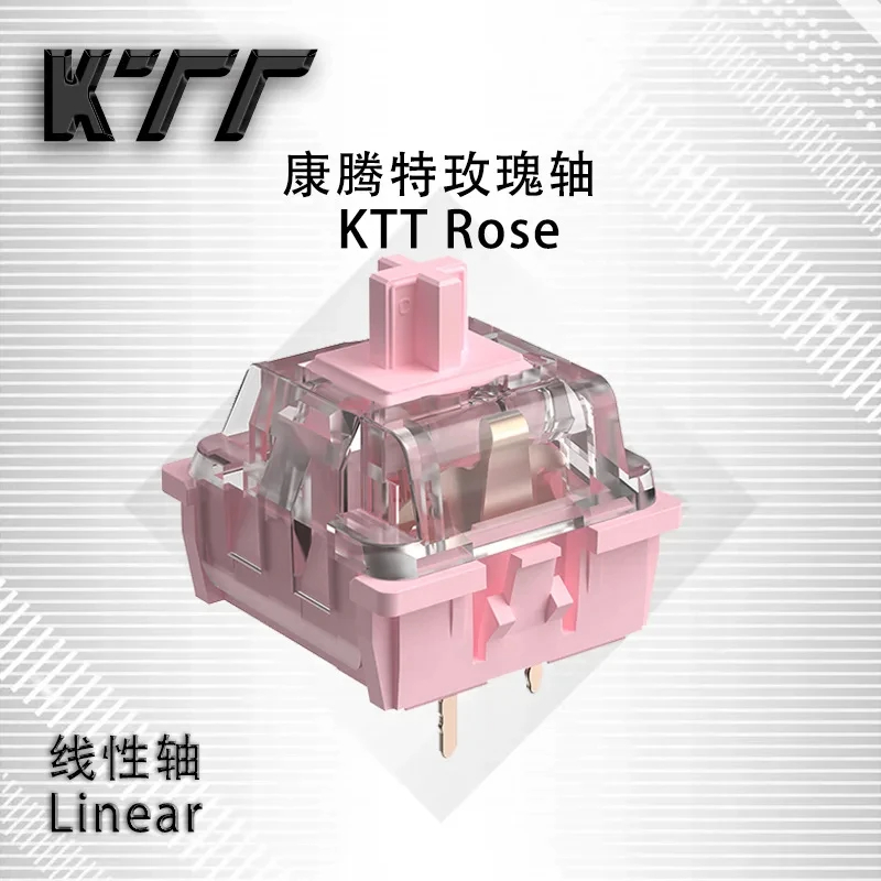 KTT Rose Switch Linear 63g 5pi - огляд і ціна Keyboard Lube Kit