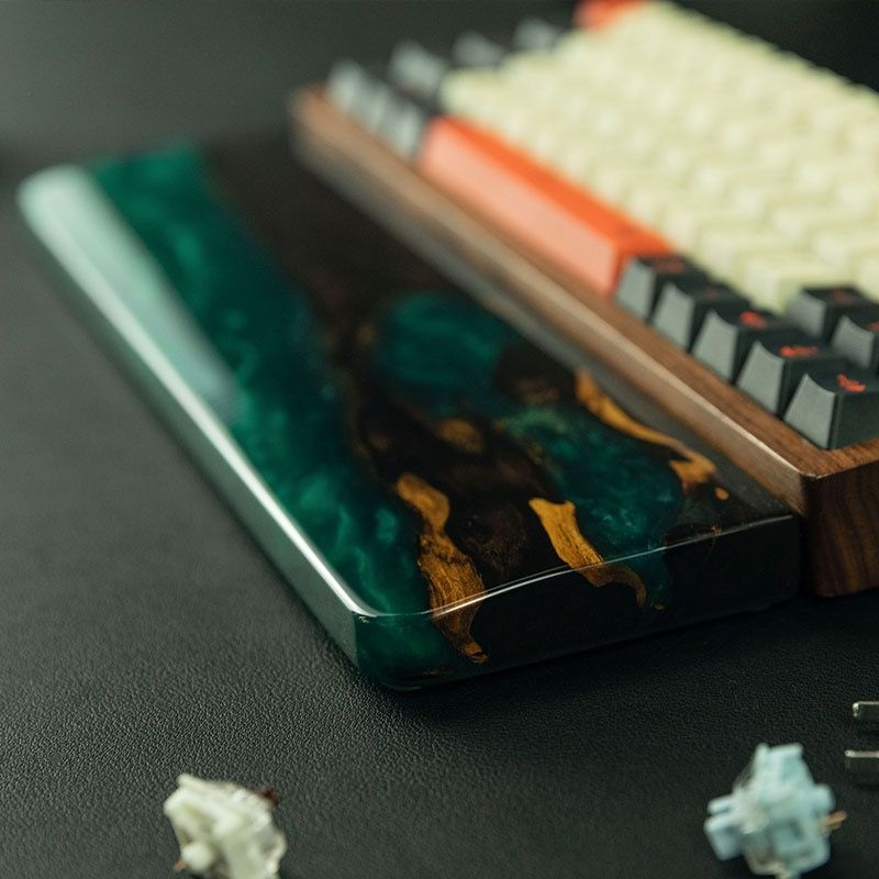 Solid Wood Resin Keyboard Wris - огляд і ціна Wrist Rest Wood