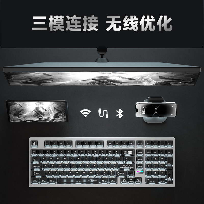 Weika Max102 Aluminum Case Wir - огляд і ціна Gaming Keyboard Bluetooth