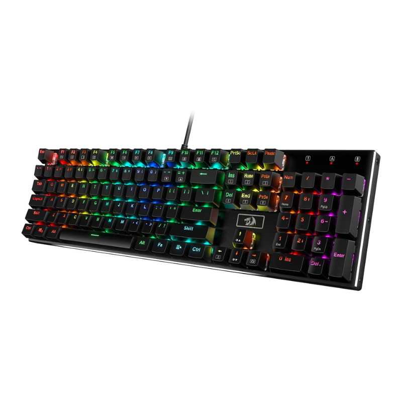 Redragon K556 RGB LED Backlit  - огляд і ціна Gaming Keyboard No Noise