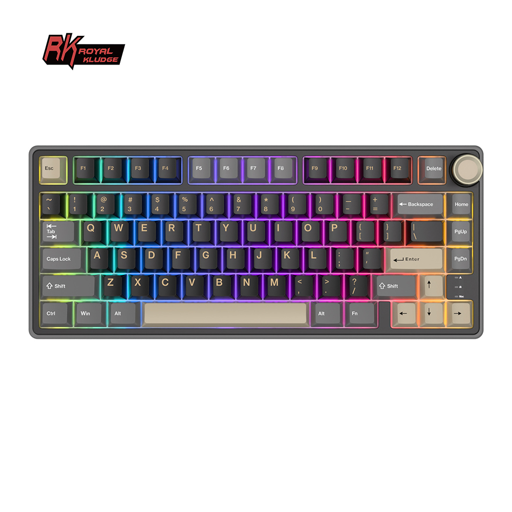 Royal Kludge RK R75 Wired Gami - огляд і ціна Gaming Keyboard Bundle