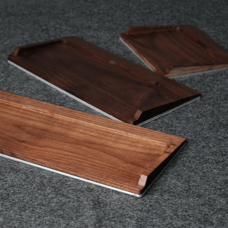 Kashcy Walnut Solid Wooden Tra - огляд і ціна Wrist Rest Wood