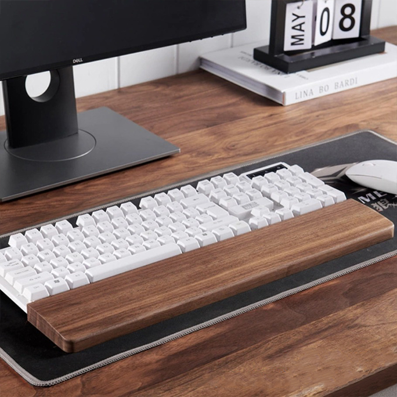 30/36/44cm Solid Walnut Keyboa - огляд і ціна Wrist Rest Wood
