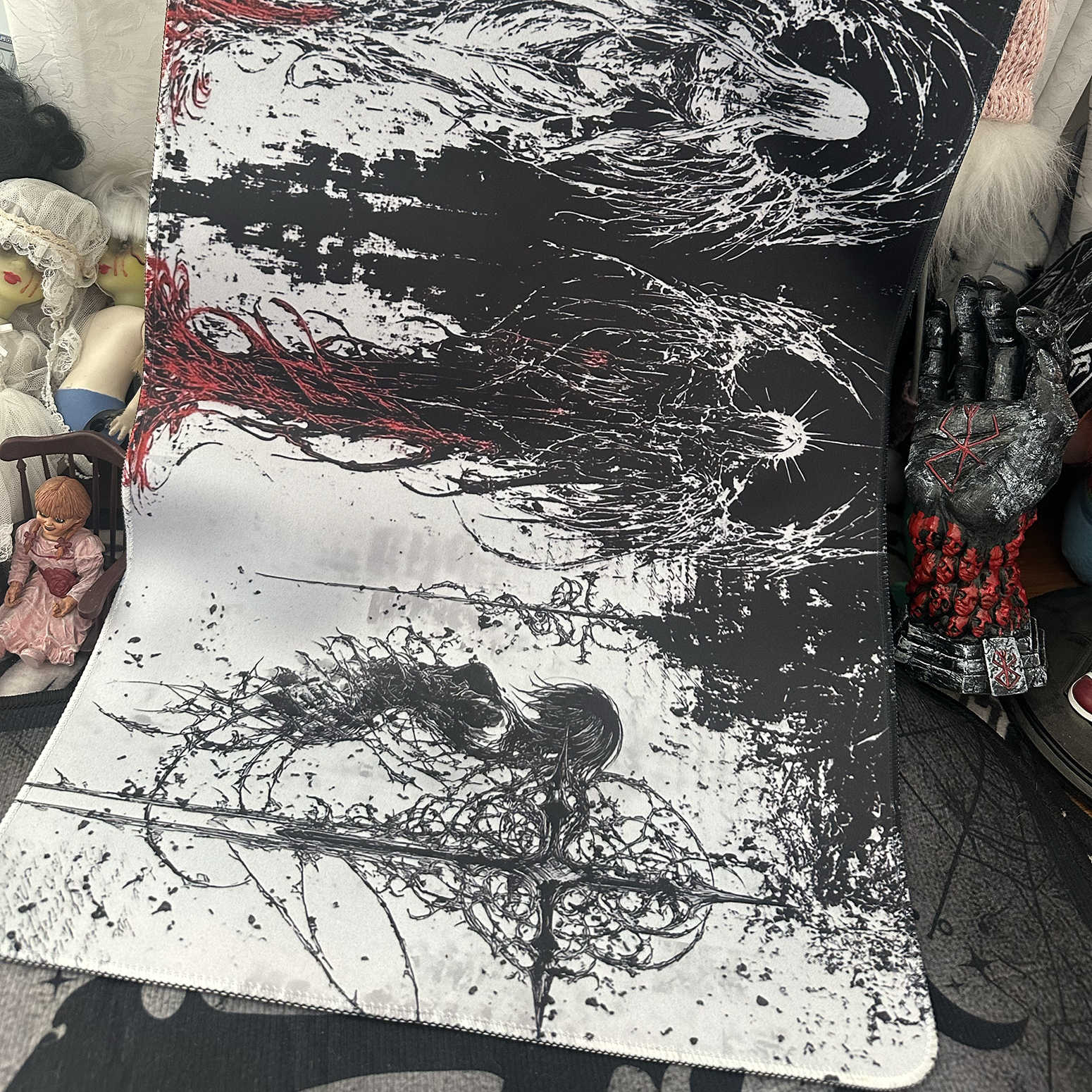 Dark Angel Art Design Large Si - огляд і ціна Gaming Keyboard And Mouse
