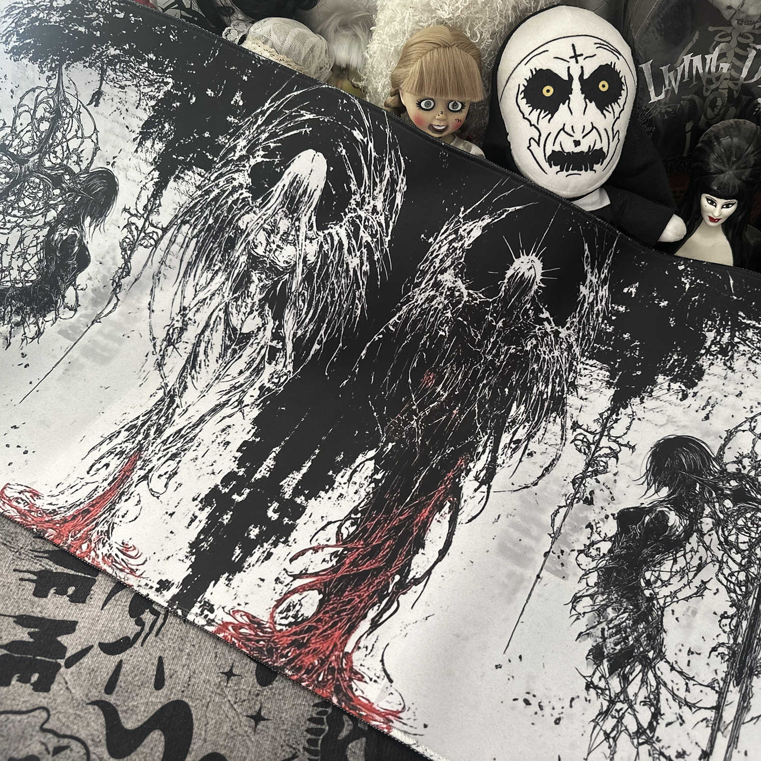 Dark Angel Art Design Large Si - огляд і ціна Gaming Keyboard And Mouse
