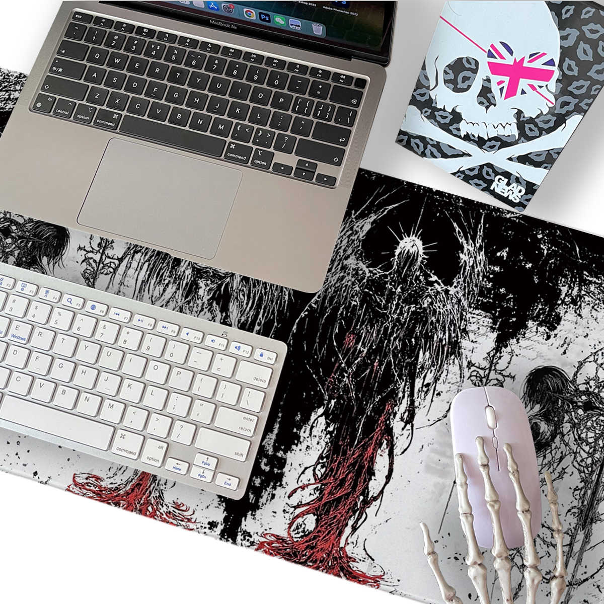 Dark Angel Art Design Large Si - огляд і ціна Gaming Keyboard And Mouse