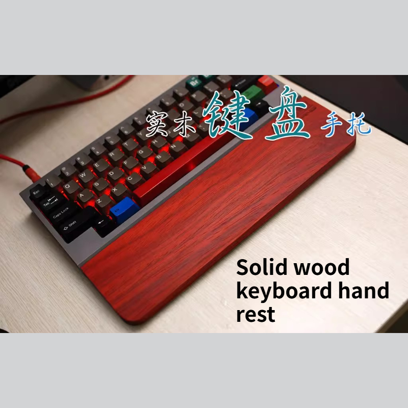 African Padauk Mechanical Keyb - огляд і ціна Wrist Rest Wood