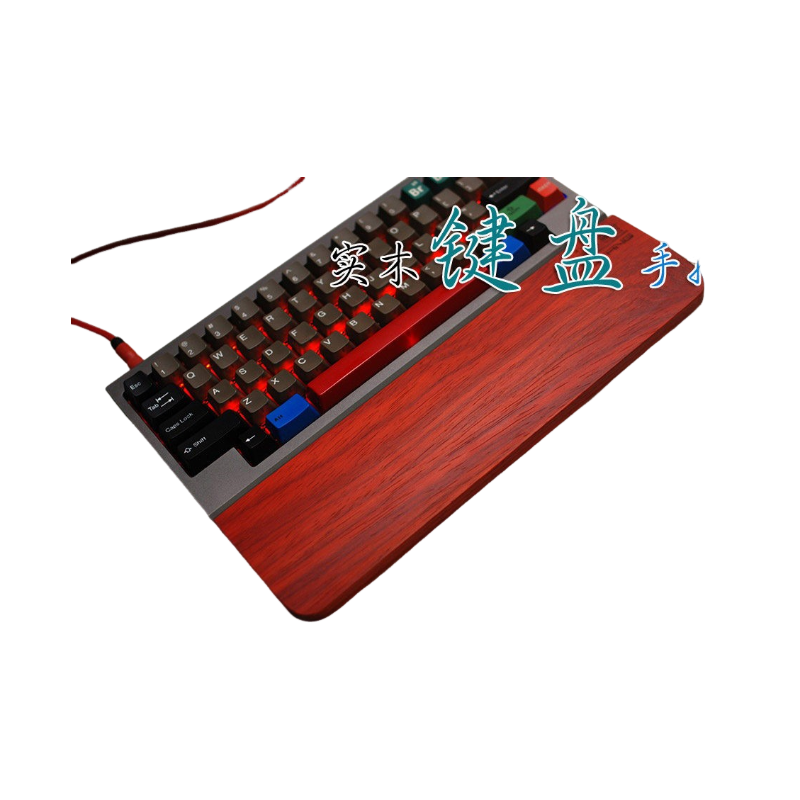 African Padauk Mechanical Keyb - огляд і ціна Wrist Rest Wood