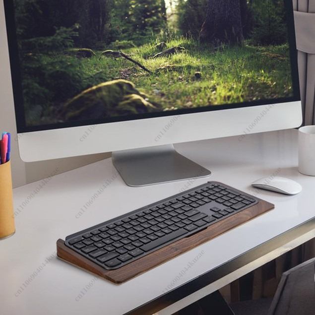 Solid Wood Keyboard Tray with  - огляд і ціна Wrist Rest Wood