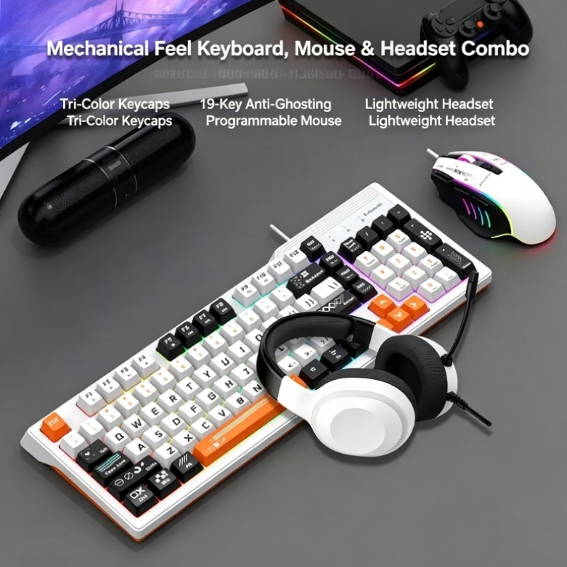 K8pro 3 In 1 Gaming Combo Wire - огляд і ціна Gaming Keyboard Mouse Set