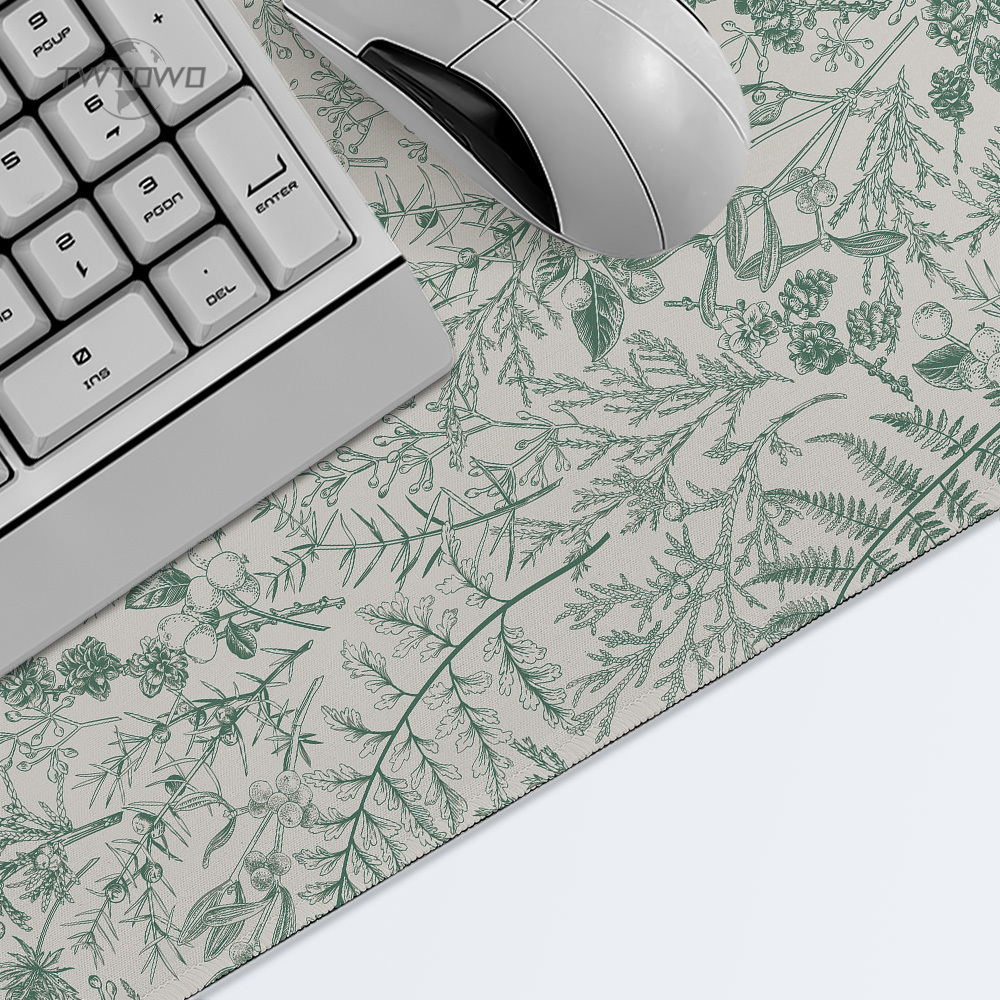 Mouse Pad Gaming Green Flower  - огляд і ціна Gaming Keyboard And Mouse Combo