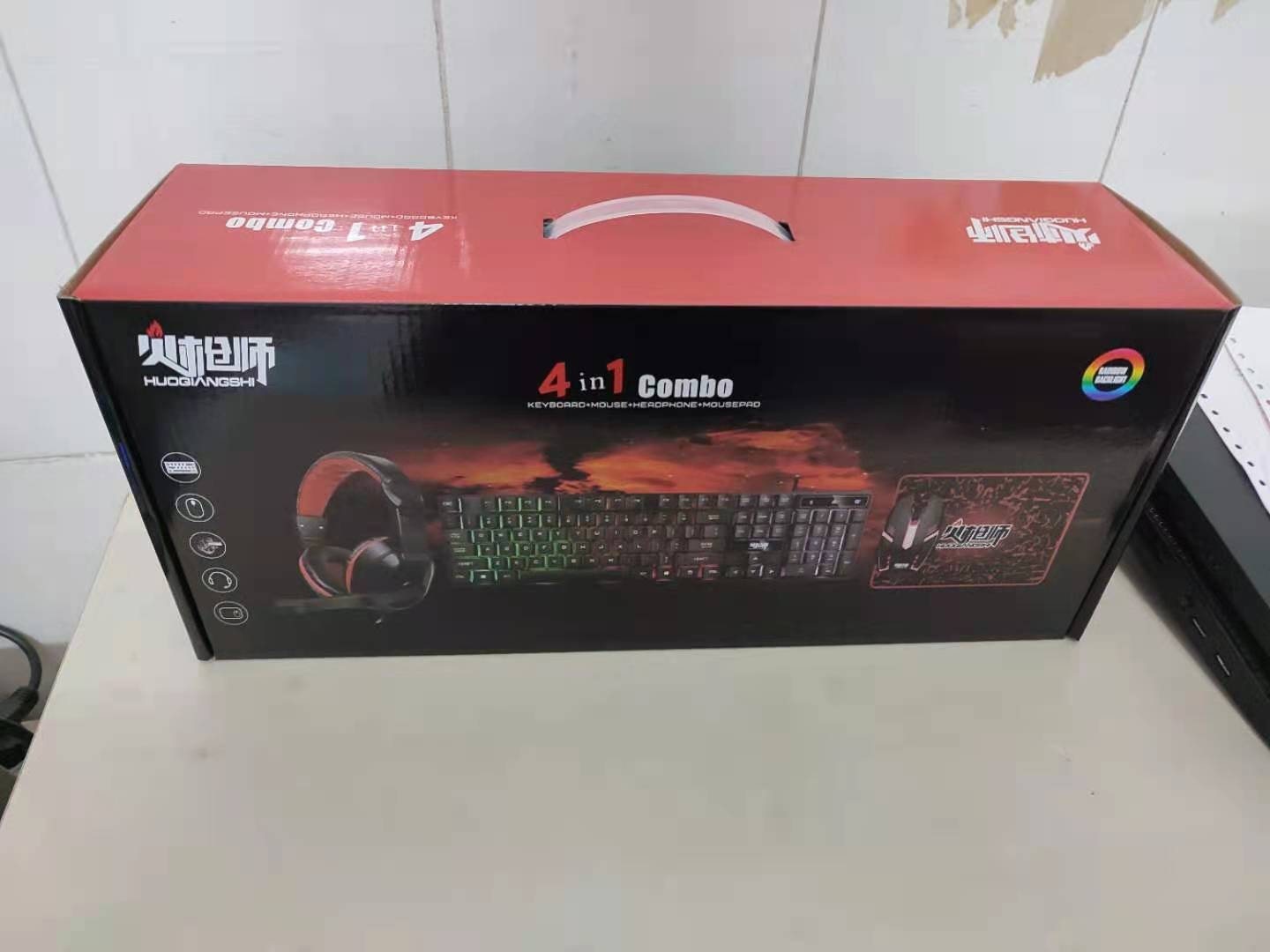 4 in 1 Gaming Keyboard and Mou - огляд і ціна Gaming Keyboard Mouse And Headset Combo