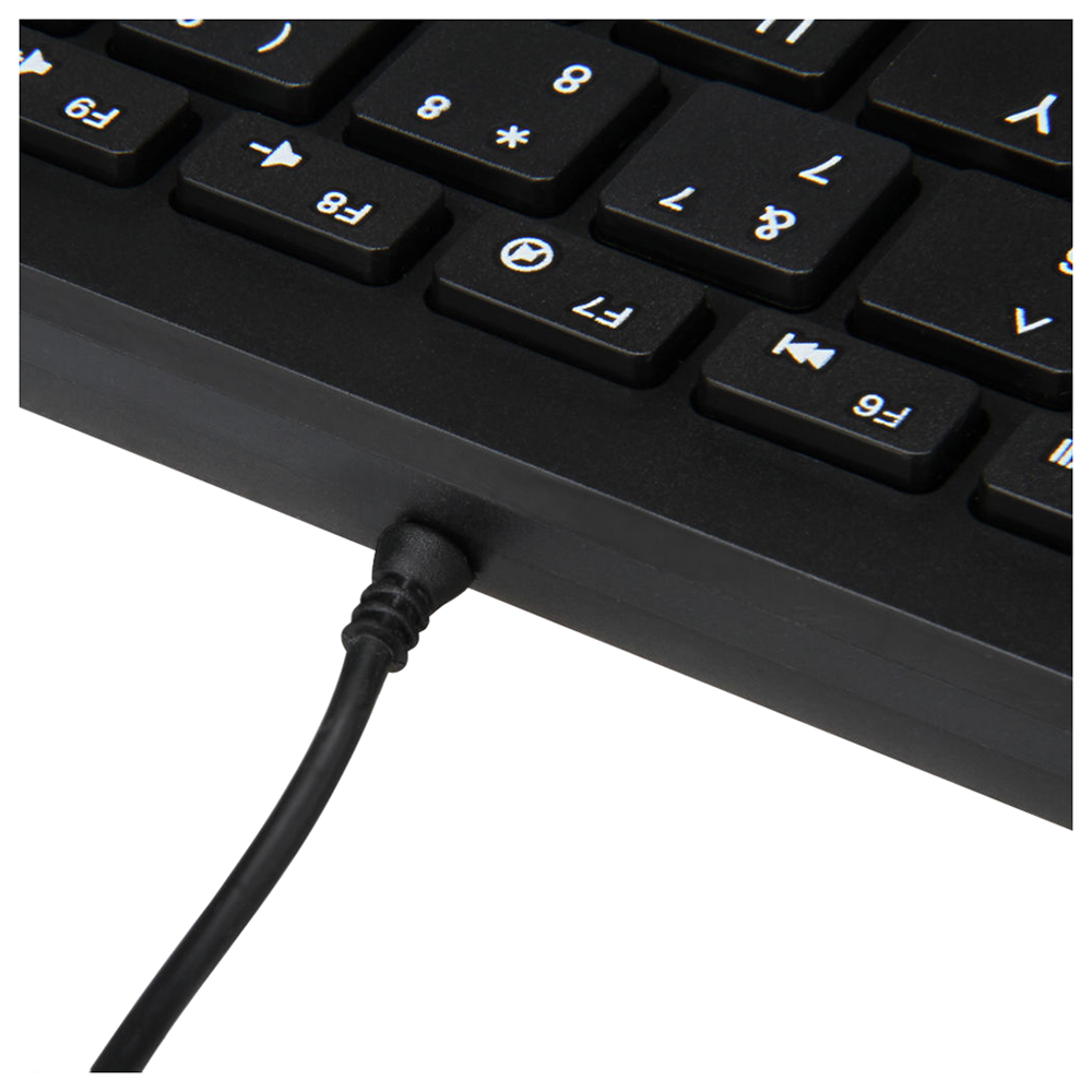 with Thai Arabic Russian Hebre - огляд і ціна Gaming Keyboard That Is Quiet