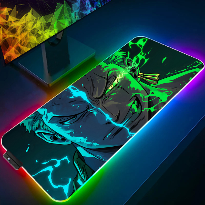 ONE PIECE Zoro Mouse Pad RGB G - огляд і ціна Gaming Keyboard Nearby