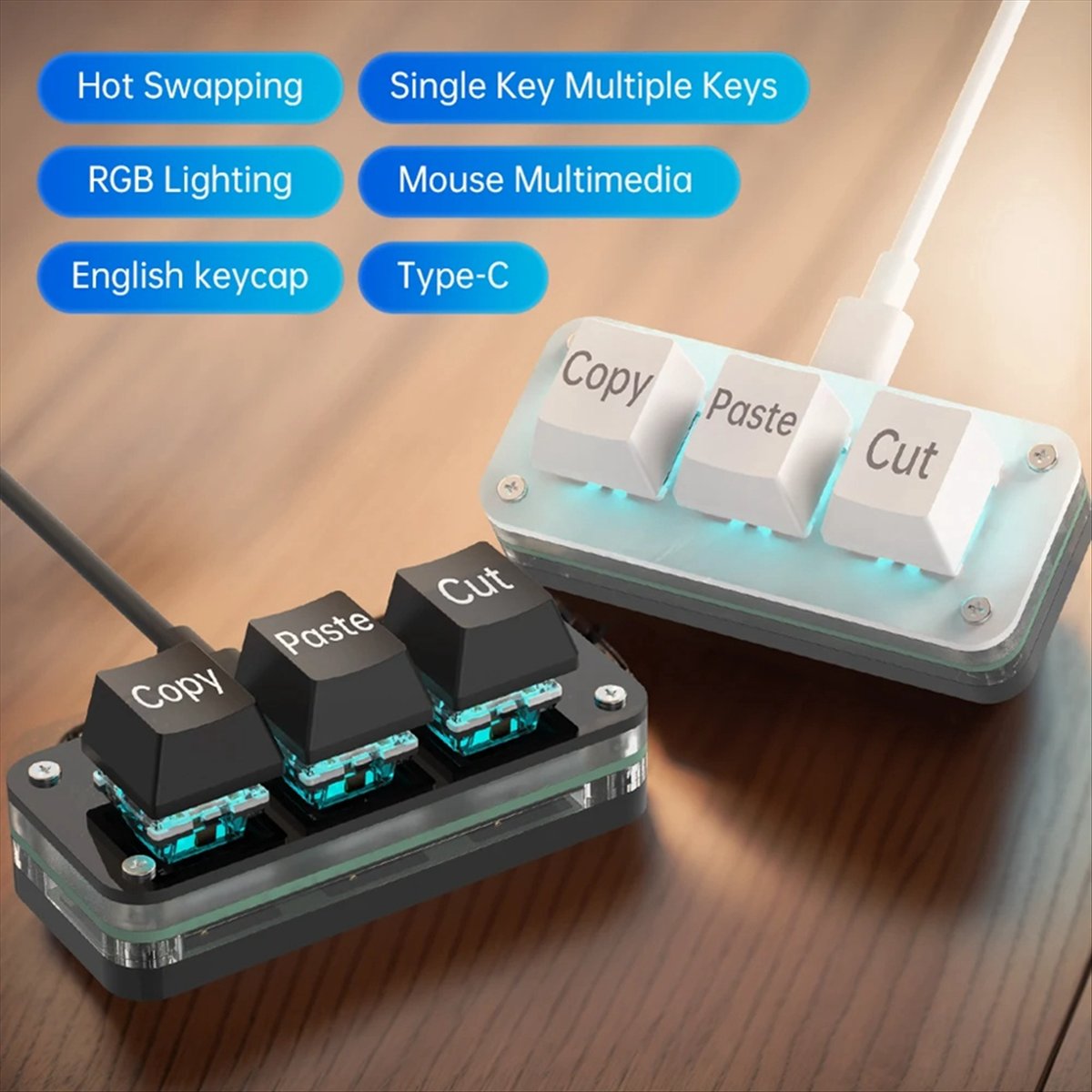 doyou 3 Keys Macro Programming - огляд і ціна Gaming Keyboard Types