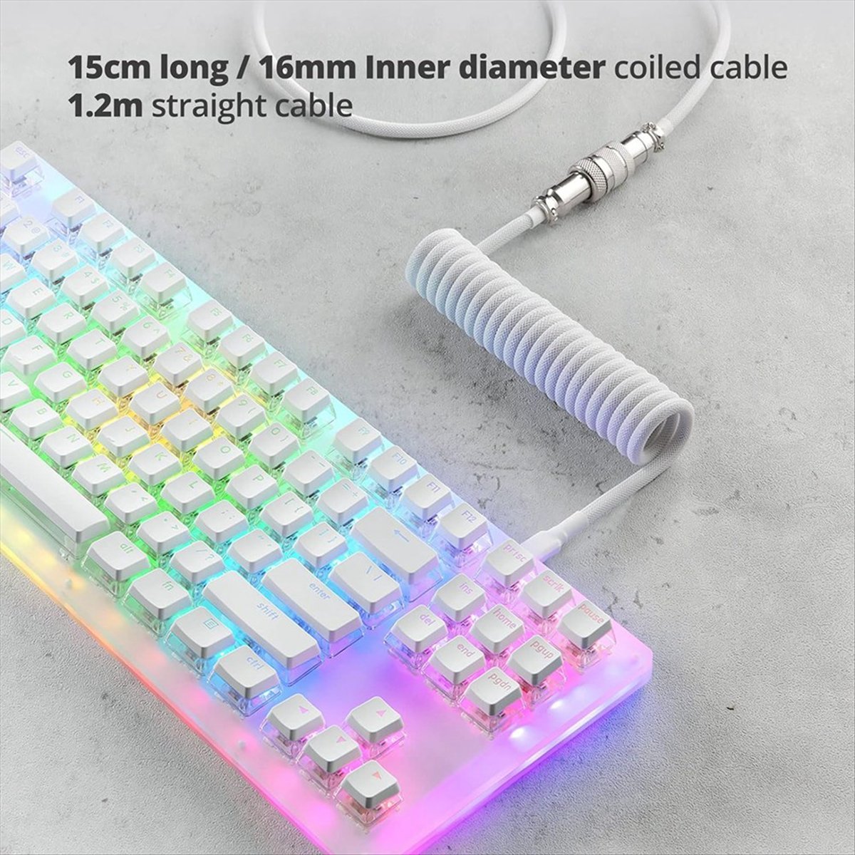 AAAE USB Type-C Cable for Gami - огляд і ціна Gaming Keyboard Types