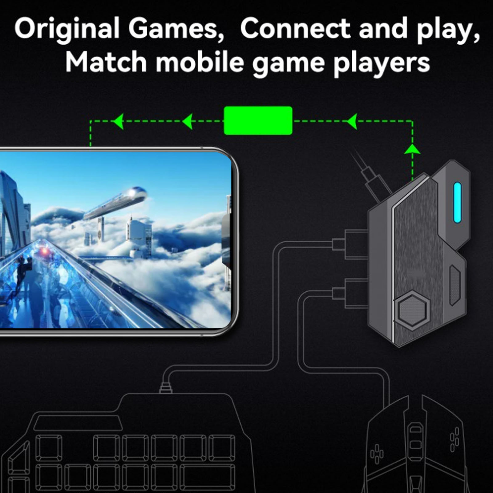 Mobile Game Combo Pack Bluetoo - огляд і ціна Gaming Keyboard Bluetooth