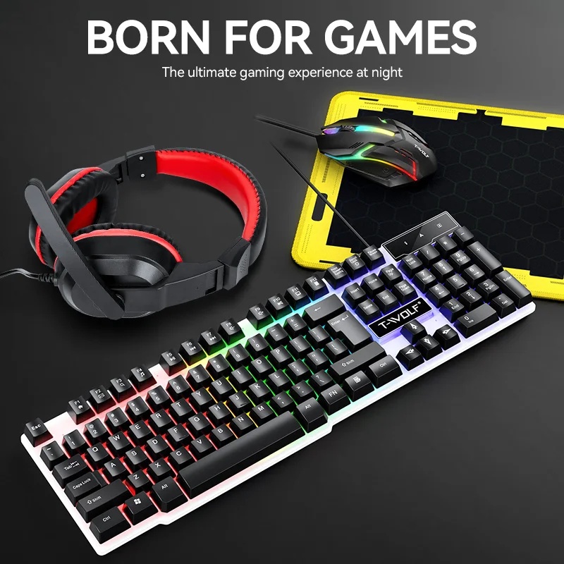 NEW USB Keyboard And Mouse Gam - огляд і ціна Gaming Keyboard Mouse Set