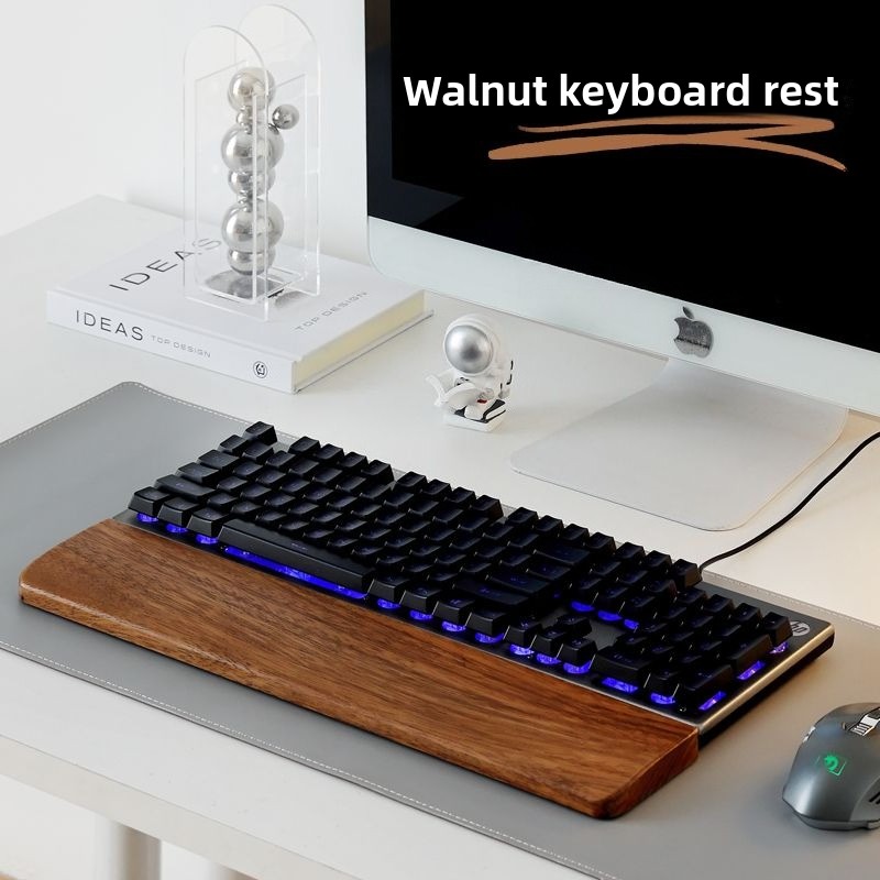 Solid Wood Keyboard Palm Rest  - огляд і ціна Gaming Keyboard And Mouse Combo