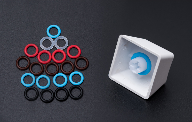 104pcs/pack Silent Ring Rubber - огляд і ціна Gaming Keyboard No Noise