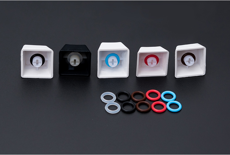 104pcs/pack Silent Ring Rubber - огляд і ціна Gaming Keyboard No Noise