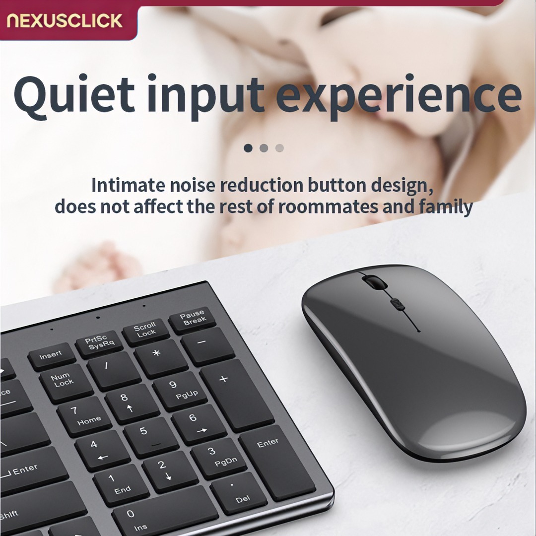 NexusClick Wireless Keyboard M - огляд і ціна Gaming Keyboard That Is Quiet
