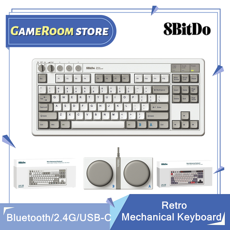 8Bitdo Retro Mechanical Keyboa - огляд і ціна Gaming Keyboard Bluetooth