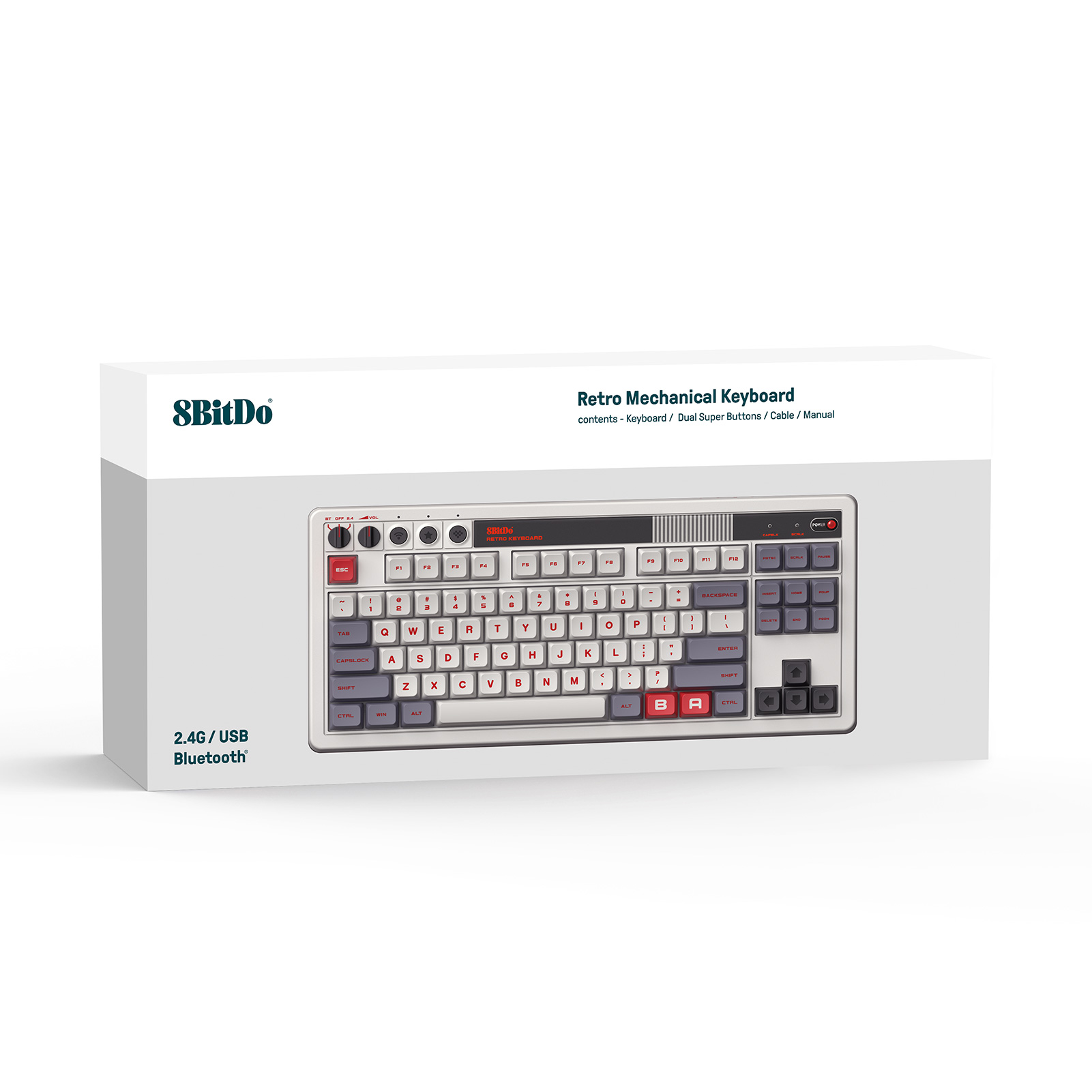 8Bitdo Retro Mechanical Keyboa - огляд і ціна Gaming Keyboard Bluetooth