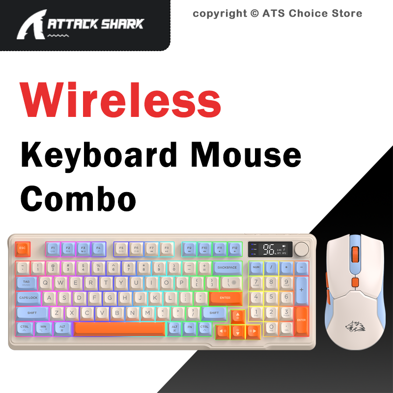 FREEWOLF T96 Wireless Keyboard - огляд і ціна Gaming Keyboard Mouse Set
