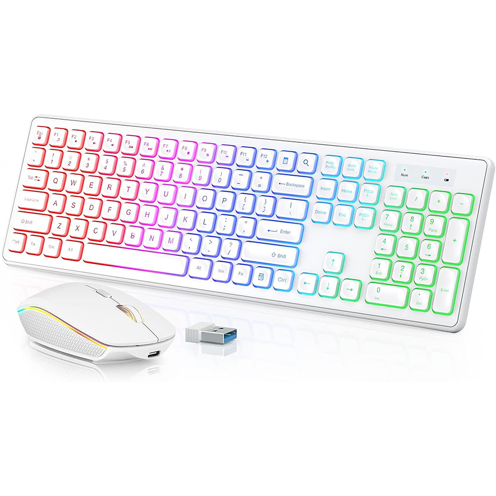 Backlit Wireless Keyboard and  - огляд і ціна Gaming Keyboard Bluetooth
