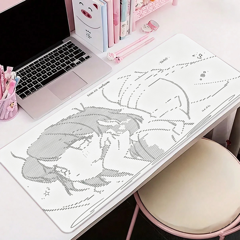 1Pcs Leather Mouse Pad Anime A - огляд і ціна Gaming Keyboard And Mouse
